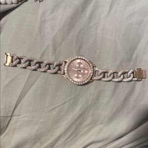 Michael Kors Rose Gold Chain Link Watch
